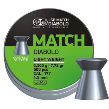 JSB Green Match Diabolo Light .475 kal. 4,48