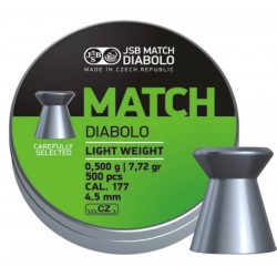 JSB Green Match Diabolo Light .475 kal. 4,50